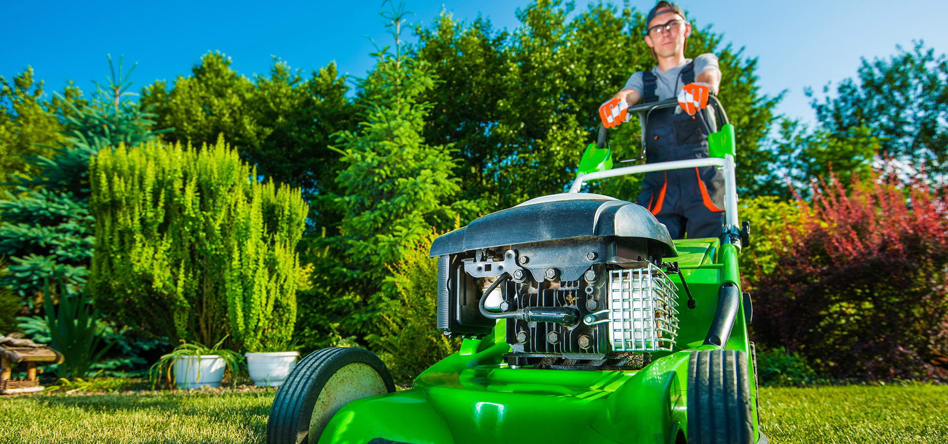 Lawn care work